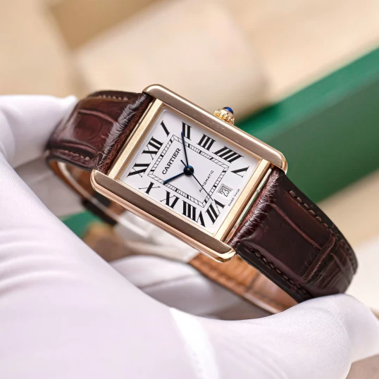 Cartier Tank Solo Large Model Quartz – Stainless Steel – Ref. W5200026