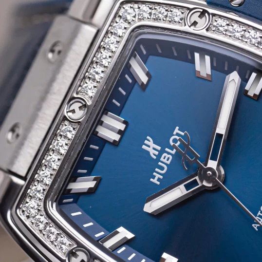 Hublot Spirit of Big Bang 39mm Titanium Blue Diamond Bezel – Ref. 665.NX.7170.LR.1204