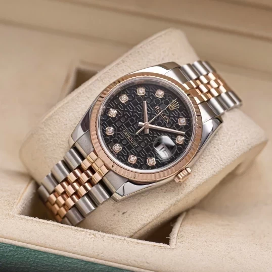 Rolex Oyster Perpetual Datejust 36mm ref 116231 Vi tính đen