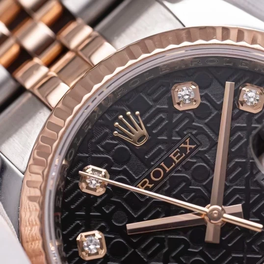 Rolex Oyster Perpetual Datejust 36mm ref 116231 Vi tính đen