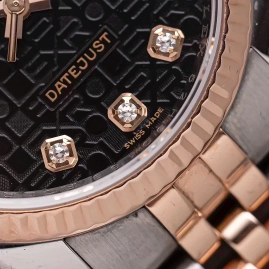 Rolex Oyster Perpetual Datejust 36mm ref 116231 Vi tính đen