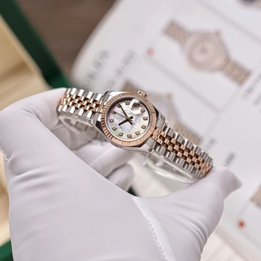 Rolex Oyster Perpetual Lady-Datejust 179171 Mop Dial - Mặt khảm trai tím