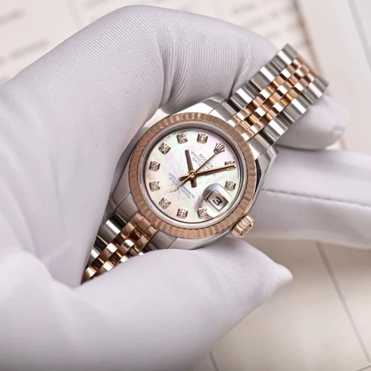 Rolex Oyster Perpetual Lady-Datejust 179171 Mop Dial - Mặt khảm trai tím