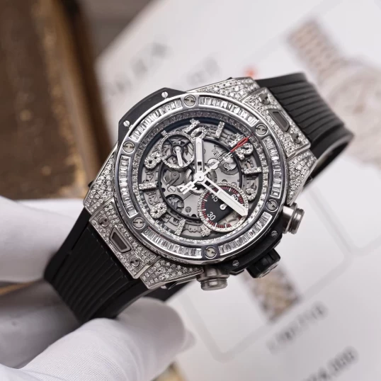 Hublot Big Bang Unico 42mm Ref. 441.NX.1170.RX Custom full kim cương thiên nhiên