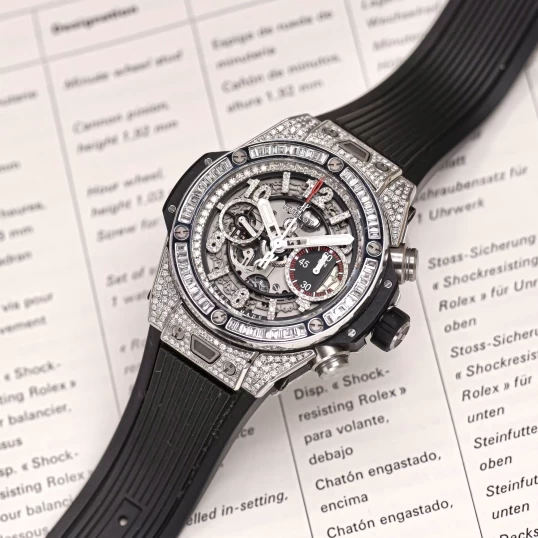 Hublot Big Bang Unico 42mm Ref. 441.NX.1170.RX Custom full kim cương thiên nhiên