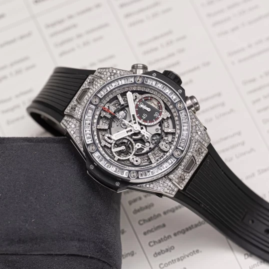 Hublot Big Bang Unico 42mm Ref. 441.NX.1170.RX Custom full kim cương thiên nhiên