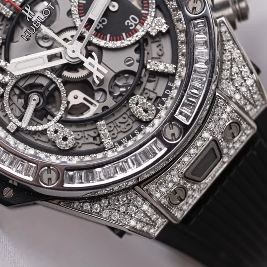 Hublot Big Bang Unico 42mm Ref. 441.NX.1170.RX Custom full kim cương thiên nhiên