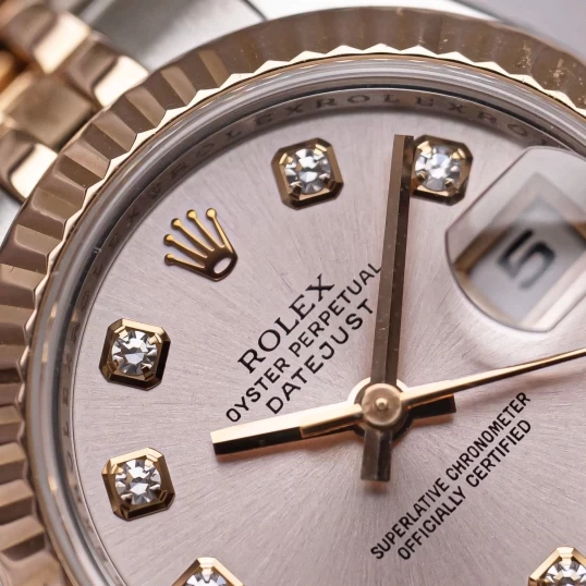 Rolex Oyster Perpetual Lady-Datejust 26mm 179171 Mặt số màu hoa hồng
