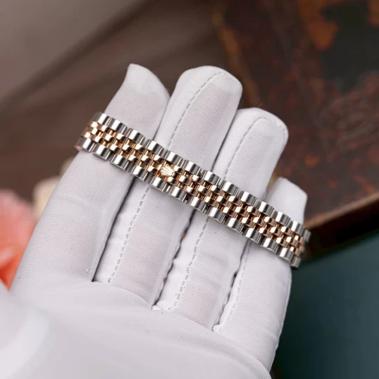 Rolex Oyster Perpetual Lady-Datejust 26mm 179171 Mặt số màu hoa hồng