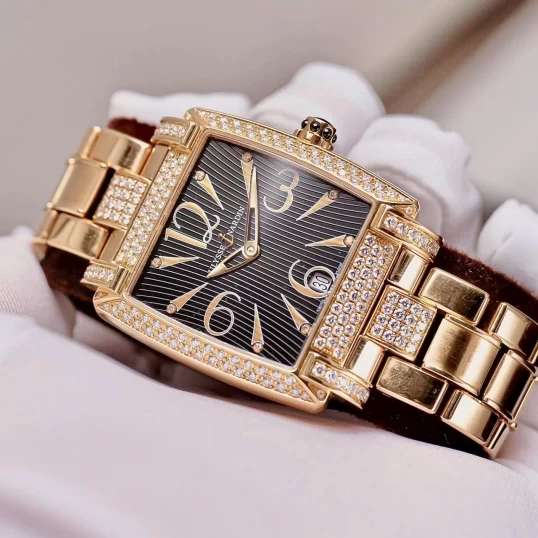 Ulysse Nardin Caprice 136-91AC/06-02 Rose Gold Diamond Black Dial