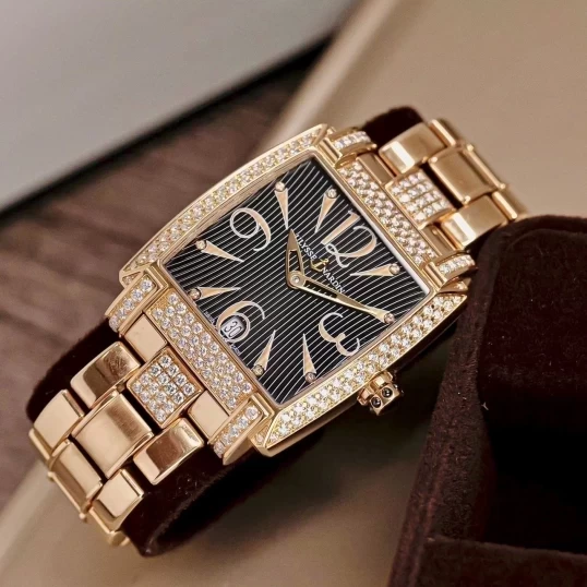 Ulysse Nardin Caprice 136-91AC/06-02 Rose Gold Diamond Black Dial