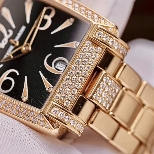 Ulysse Nardin Caprice 136-91AC/06-02 Rose Gold Diamond Black Dial