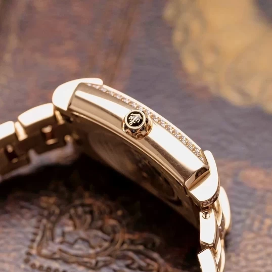 Ulysse Nardin Caprice 136-91AC/06-02 Rose Gold Diamond Black Dial