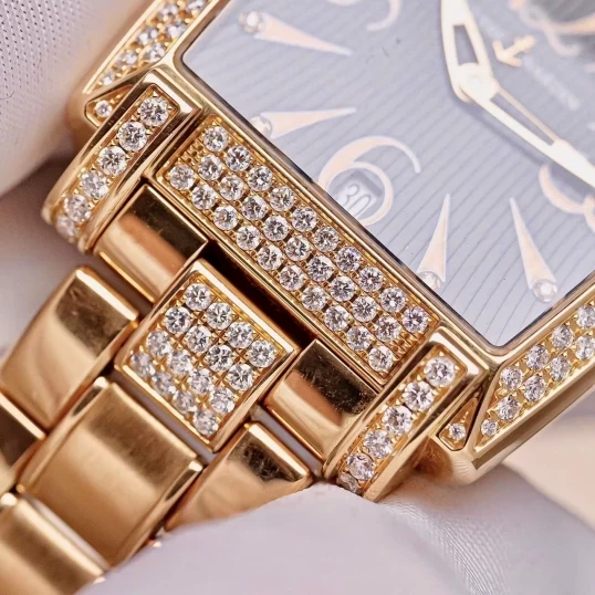 Ulysse Nardin Caprice 136-91AC/06-02 Rose Gold Diamond Black Dial