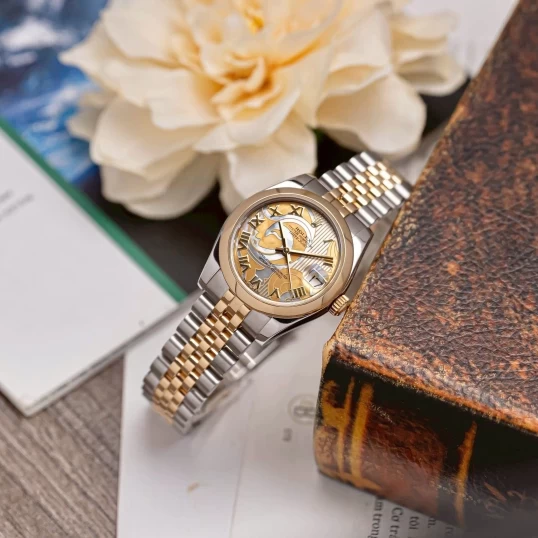 Rolex Oyster Perpetual Lady-Datejust 31mm 178243 Mop Gold Dust Dream Dial