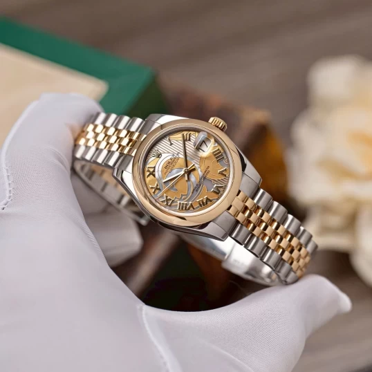 Rolex Oyster Perpetual Lady-Datejust 31mm 178243 Mop Gold Dust Dream Dial
