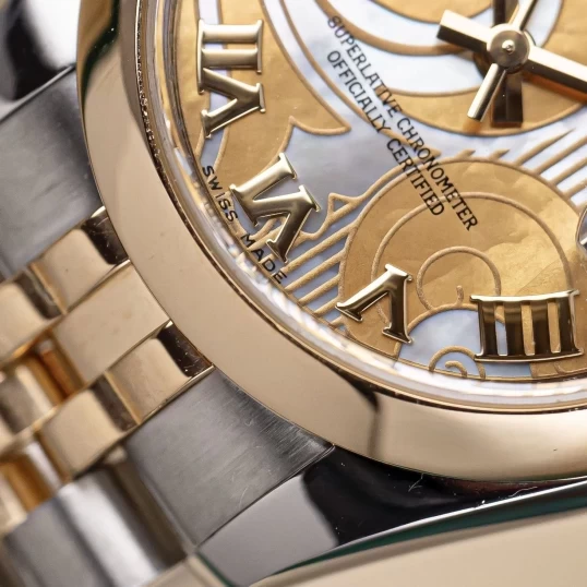 Rolex Oyster Perpetual Lady-Datejust 31mm 178243 Mop Gold Dust Dream Dial