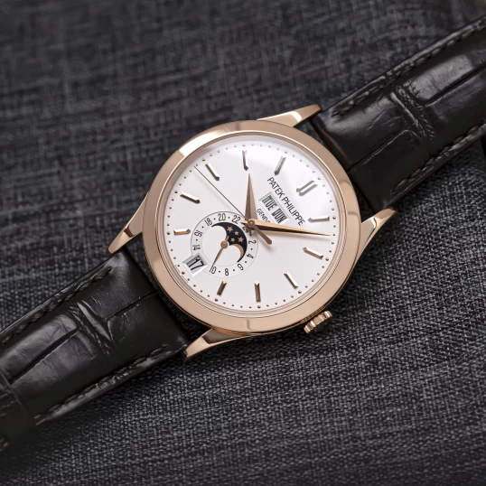 Patek Philippe Annual Calendar Moonphase 5396R-011 – Rose Gold, White Dial