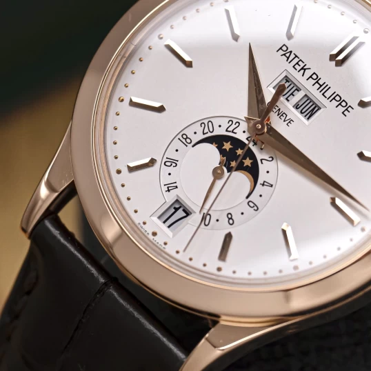 Patek Philippe Annual Calendar Moonphase 5396R-011 – Rose Gold, White Dial