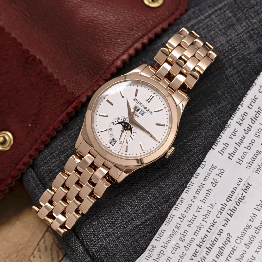 Patek Philippe Complications Annual Calendar Moonphase 5396/1R-010 – White Dial