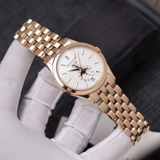 Patek Philippe Complications Annual Calendar Moonphase 5396/1R-010 – White Dial