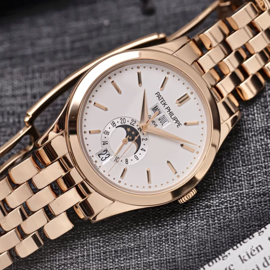 Patek Philippe Complications Annual Calendar Moonphase 5396/1R-010 – White Dial