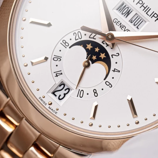 Patek Philippe Complications Annual Calendar Moonphase 5396/1R-010 – White Dial