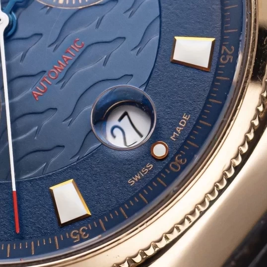 Ulysse Nardin Maxi Marine Chronograph Blue Seal 45mm Limited Edition 356-68 – Rose Gold