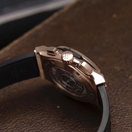 Hublot Class Fusion Chronograph King Gold 42mm 541.OX.1181.LR Black Dial