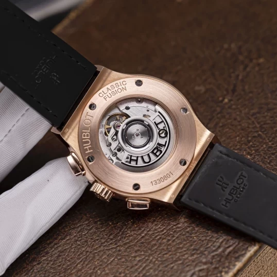 Hublot Class Fusion Chronograph King Gold 42mm 541.OX.1181.LR Black Dial