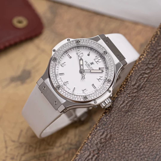 Hublot Big Bang Steel White Diamonds 38mm 361.SE.2010.RW.1104