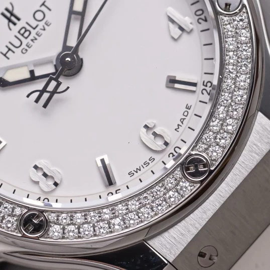 Hublot Big Bang Steel White Diamonds 38mm 361.SE.2010.RW.1104