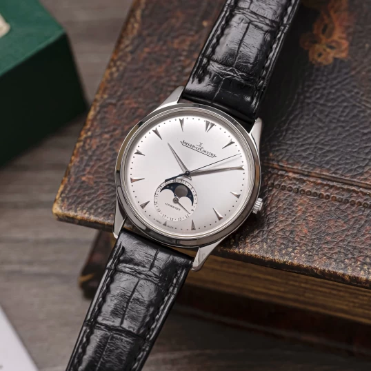 Jaeger-LeCoultre Master Ultra Thin Moon Stainless Steel 39mm – Ref. Q1368420