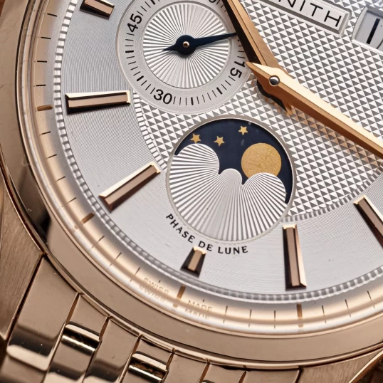 Zenith Captain Moonphase 40mm Rose Gold Ref. 18.2140.691/02.M2140