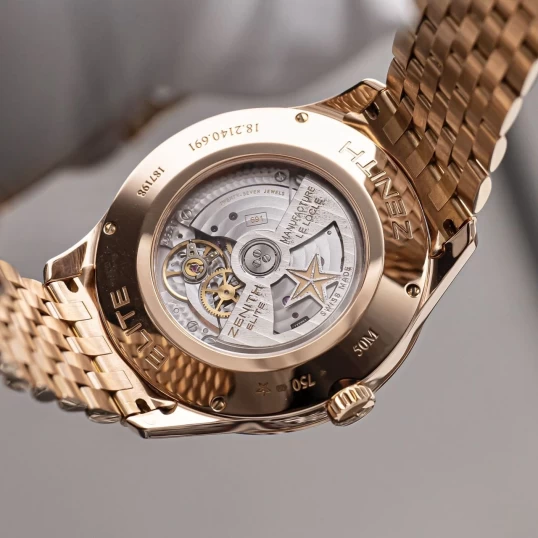 Zenith Captain Moonphase 40mm Rose Gold Ref. 18.2140.691/02.M2140