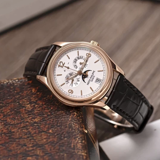 Patek Philippe Complications Annual Calendar Moonphase 5146R-001 – 39mm Rose Gold