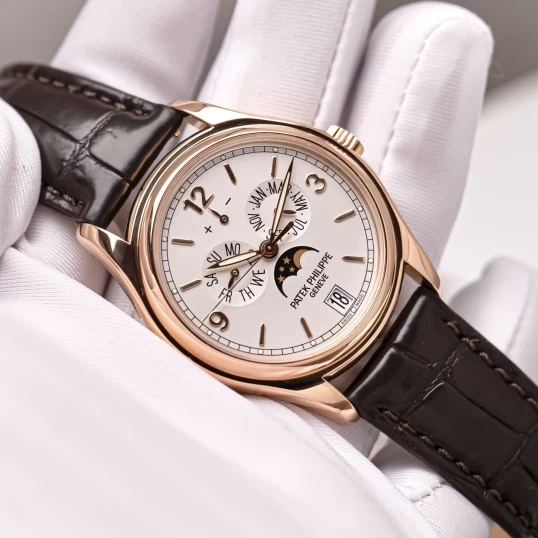 Patek Philippe Complications Annual Calendar Moonphase 5146R-001 – 39mm Rose Gold