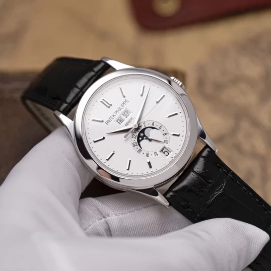Patek Philippe Complications Annual Calendar Moonphase 5396G-011 – White Gold, 38.5mm