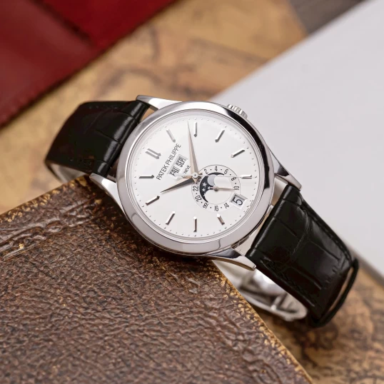 Patek Philippe Complications Annual Calendar Moonphase 5396G-011 – White Gold, 38.5mm
