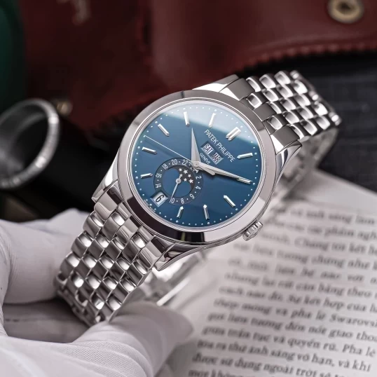 Patek Philippe Complications Annual Calendar 5396/1G-001 – 18K White Gold Bracelet