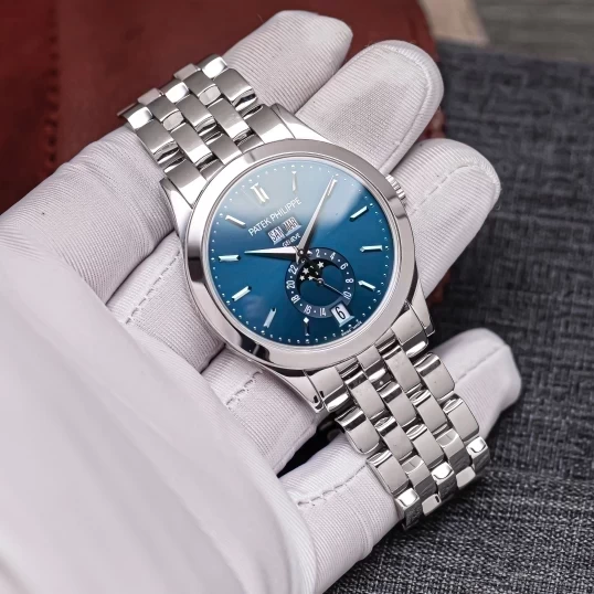 Patek Philippe Complications Annual Calendar 5396/1G-001 – 18K White Gold Bracelet