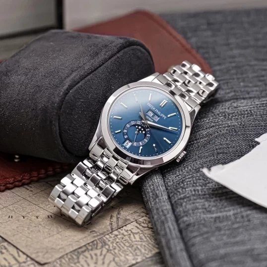 Patek Philippe Complications Annual Calendar 5396/1G-001 – 18K White Gold Bracelet