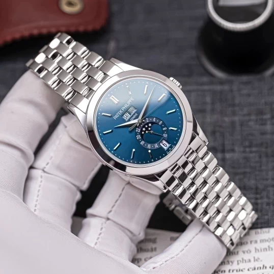 Patek Philippe Complications Annual Calendar 5396/1G-001 – 18K White Gold Bracelet