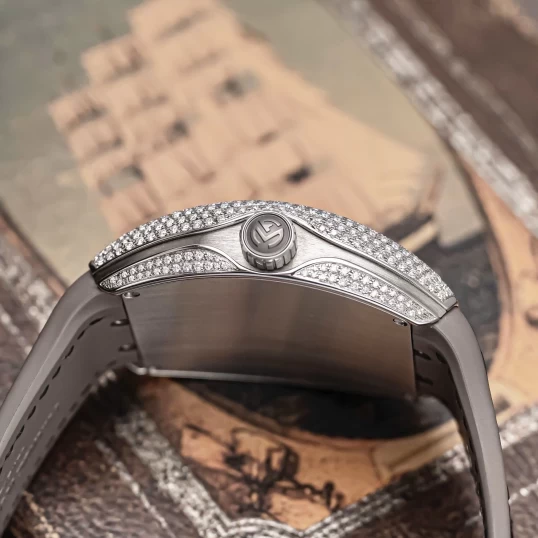Franck Muller Vanguard V45 Steel – Custom Diamonds