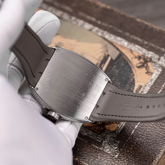 Franck Muller Vanguard V45 Steel – Custom Diamonds