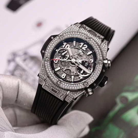 Hublot Big Bang Unico Titanium Pavé 42mm Ref. 441.NX.1170.RX.1704