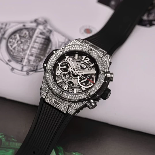 Hublot Big Bang Unico Titanium Pavé 42mm Ref. 441.NX.1170.RX.1704