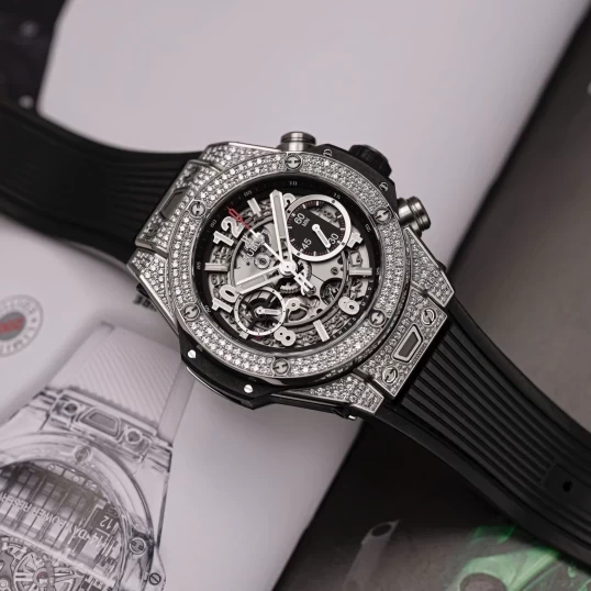Hublot Big Bang Unico Titanium Pavé 42mm Ref. 441.NX.1170.RX.1704