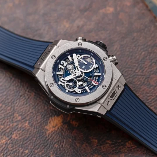 Hublot Big Bang Unico Titanium Blue 45mm Ref. 411.NX.5179.RX