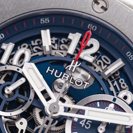 Hublot Big Bang Unico Titanium Blue 45mm Ref. 411.NX.5179.RX